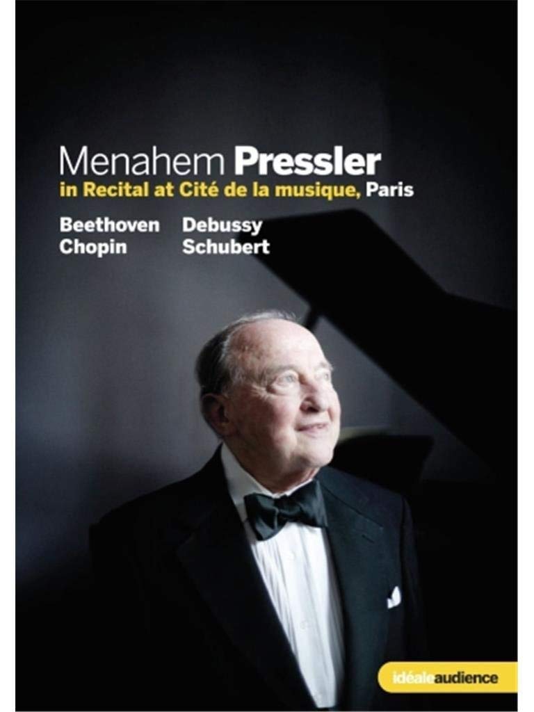 Menahem Pressler in Recital París archive la genialidad del piano puro