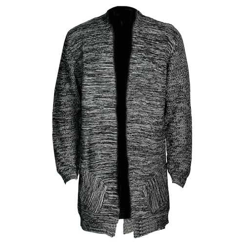 c&A COLLECTION Heavyweight Long-Sleeve Thermal Shirt Black 100% Cotton