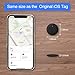 Roiciao 2 Pack Smart Air Tracker for Apple Find My (iOS Only), Key Finder Item Locator for Luggage,Wallet,Bicycle and More, IPX6 Waterproof, Comes with 2pcs Silicone Lanyard