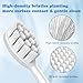 6 Pack Gum Care Replacement Brush Heads Compatible with Suri Electric Toothbrush for Suri Replacement Toothbrush Heads, White