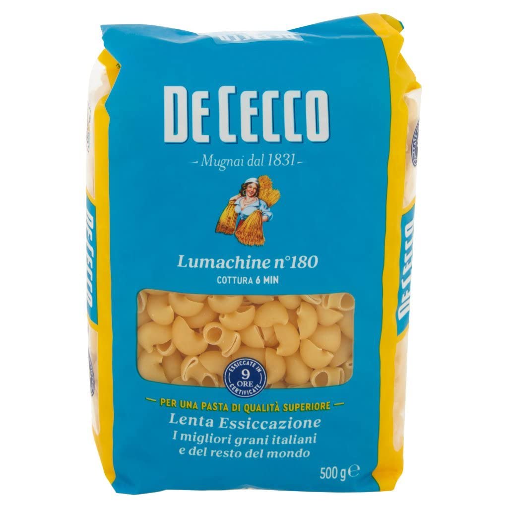 Italian Gourmet Lumachine n.180 Pasta Hartweizen Nudeln 24 x 500g Vorrat