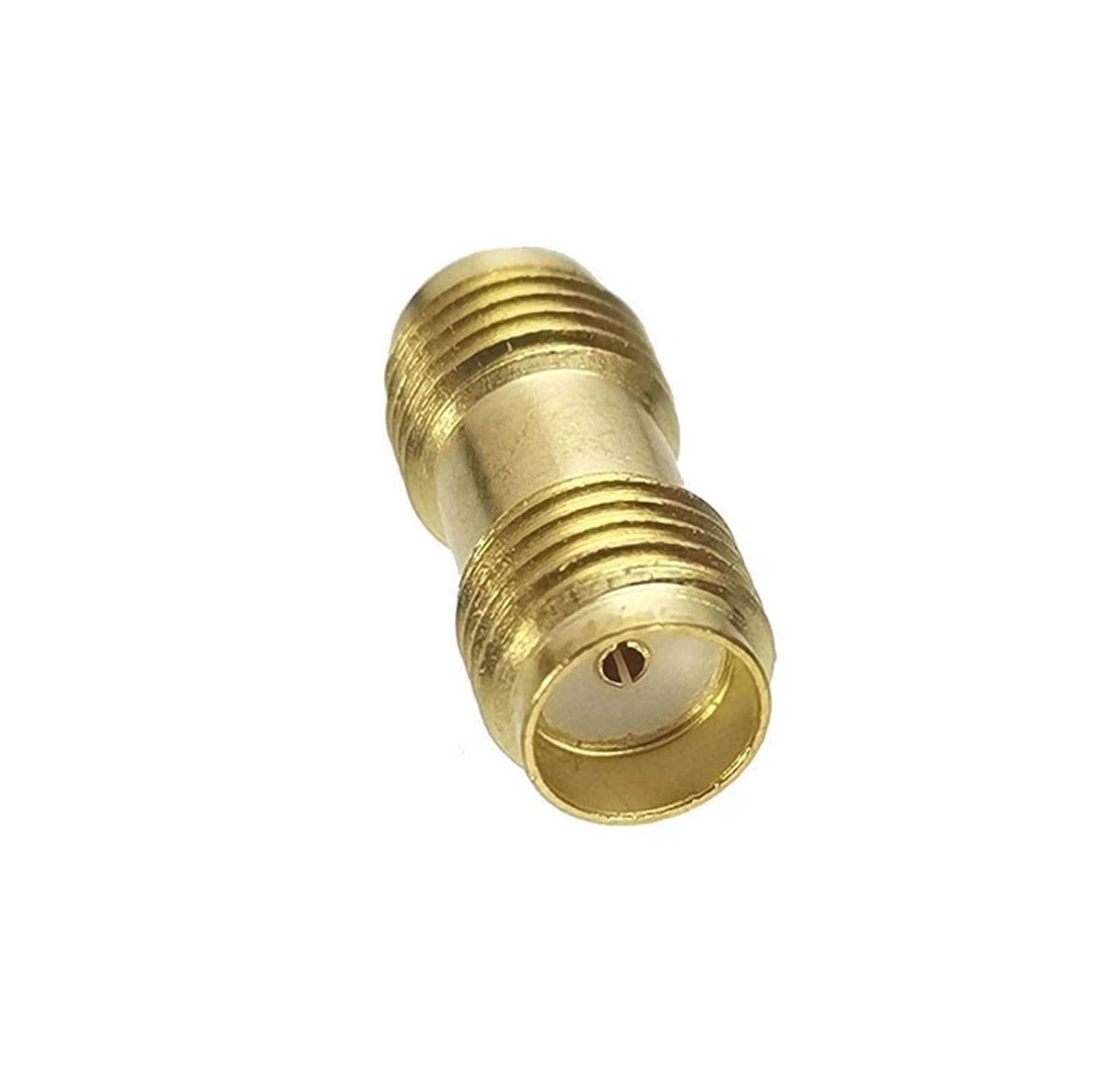 Adaptador coaxial hembra-hembra conector para empalme cable antena satélite 4