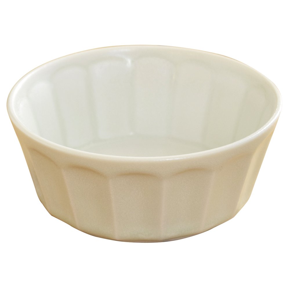 Shigi Flower Bowl – Matte Milk Small Dish