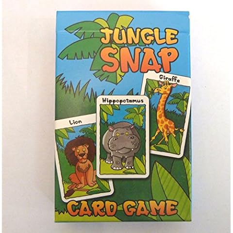 JUNGLE SNAP - Children's Card Game (Family Fun) Cover
