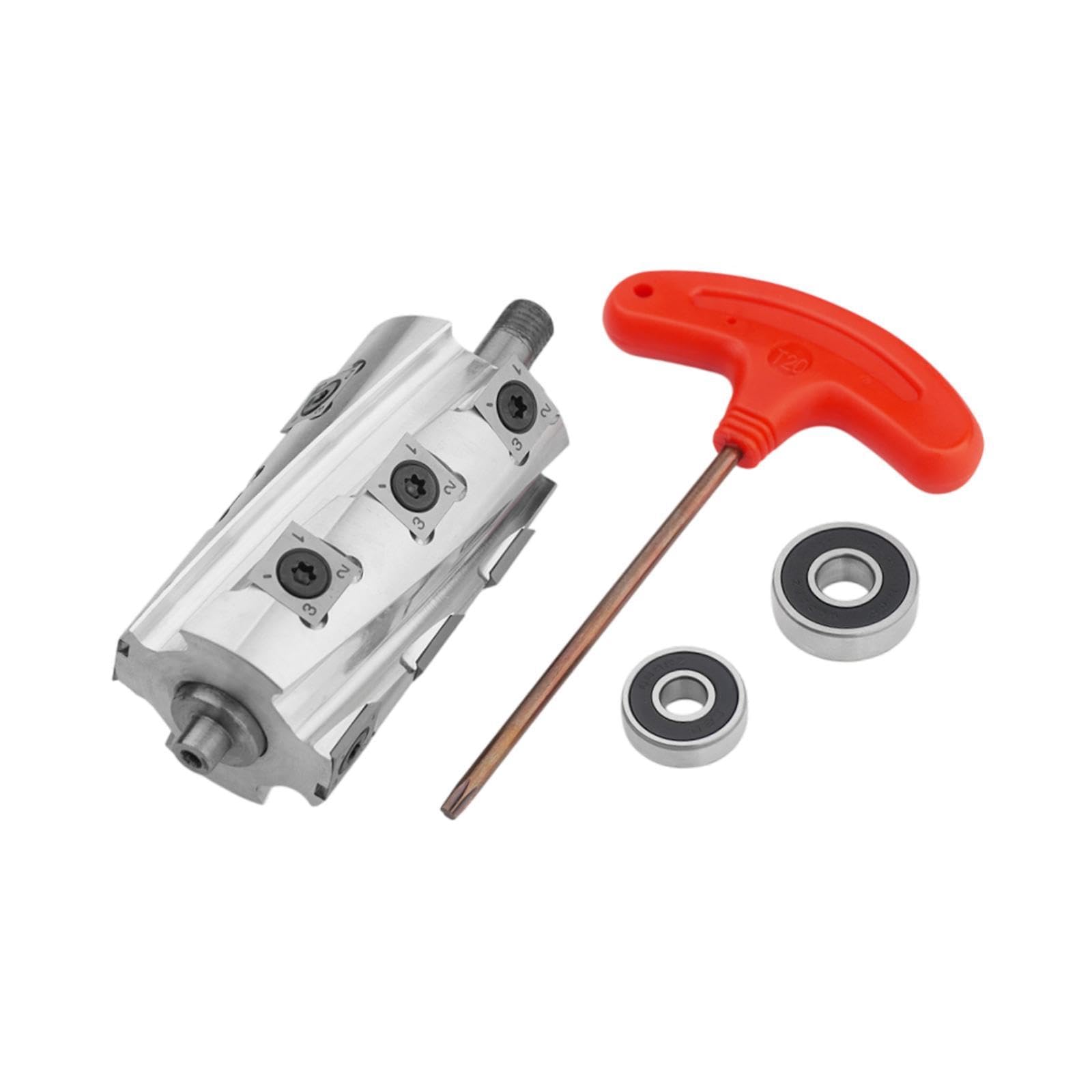Colcolo Cabezal de corte helicoidal en espiral para cepilladora, herramienta para trabajar la madera, repuestos profesionales, portátil, práctico, de alto