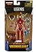 Marvel Hasbro Legends Series 6-inch Ironheart Action Figure Toy, Premium Design and Articulation, Includes 5 Accessories and 1 Build-A-Figure Part, Red,gold