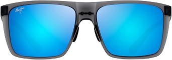 Maui Jim Polarized Mens Honokalani Rectangular Sunglasses