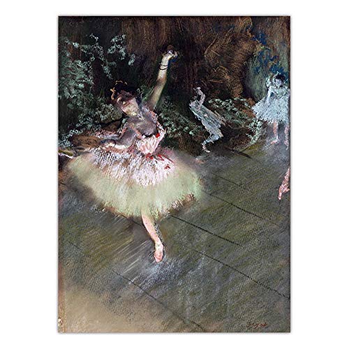 Abstrakte Frau Landschaft Kunst Ölgemälde Home Decoration Leinwand Kunst Wandbild Wohnzimmer Poster Rahmenloses Frankreich Edgar Degas50X70Cm