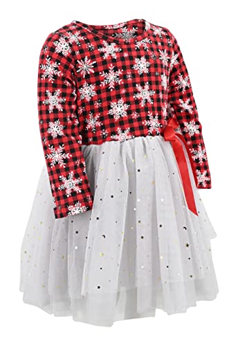 Image of Girls Long Sleeve Tulle Tutu Dresses for Kid and Toddler
