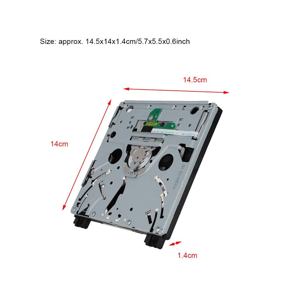 Disque de Lecteur DVD ROM de Remplacement en Métal, pour Console de Jeu Compatible avec L'accessoire