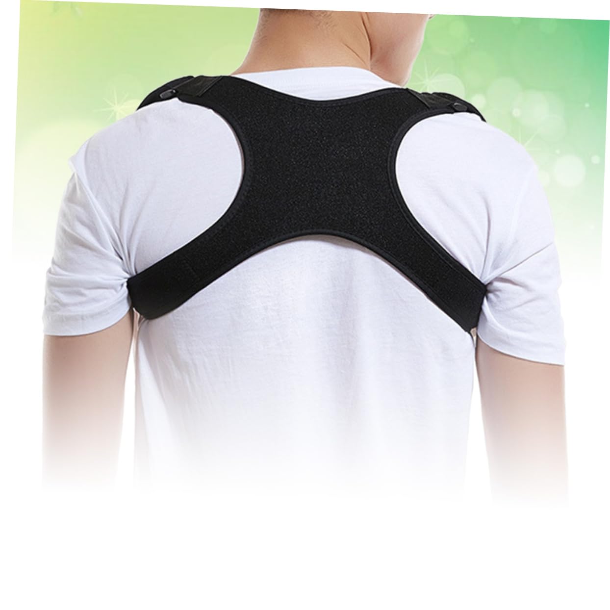 Healeved Men's Lumbar Support Belt Posture for Humpback Support Belt for Posture