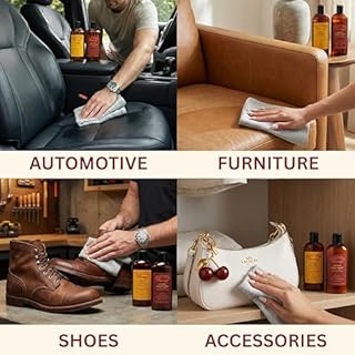 Leather Honey Leather Conditioner - Quality Leather Care Since 1968 - Leather Conditioner for Auto Interiors, Furniture, Shoes, Bags, Accessories & Apparel - 8oz