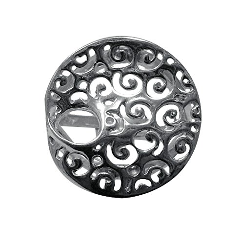Bague en argent 925 Empress R001367 : finis les problèmes de taille avec cet anneau ajustable