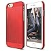 iPhone 6S Case, elago [Outift Matrix][Extreme Red] - [Premium Hybrid Construction][Brushed Aluminum][Spark Design Award] - for iPhone 6/6S