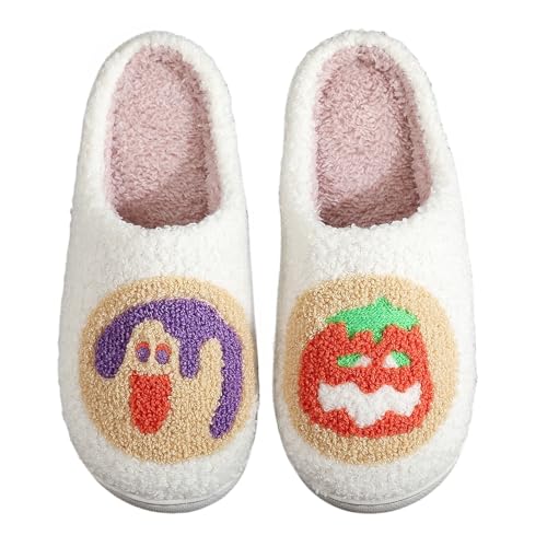 Cute Bunny Slippers for Women Men, Fuzzy Cartoon Slippers Plush Warm Love Pattern Kawaii Slippers, Womens Slippers, Couple Slippers, Autumn Winter Slippers (9-9.5,Blue,Adult,Numeric Range,Medium,9,Women,9.5)