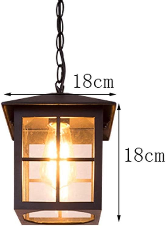 Retro Adjustable Cindustrial Vintage Ceiling Lights Aluminum Glass Shade Chandeliers Lamp Waterproof Ip65 Outdoor Wall Lights Lanterns for Patio Ja