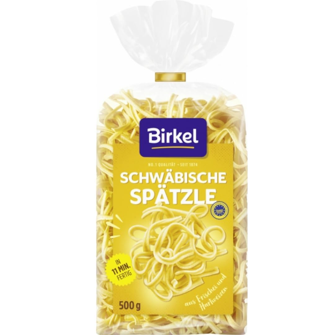 Mit Pufai Grocery, Birkel's No. 1 Schwäbische Spätzle Pasta Nudeln 500 gramm x 12 Stück