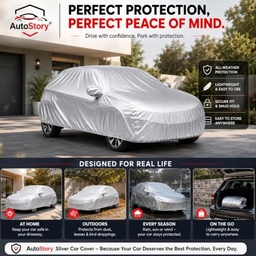 Image of AutoStory Premium Waterproof Elevate Car Body Cover