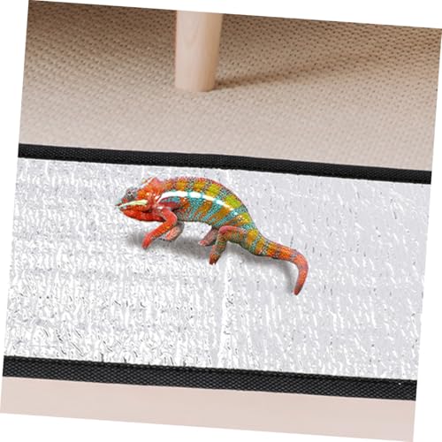 Almohadilla térmica reflejante para reptiles y pequeños animales miniatura 4