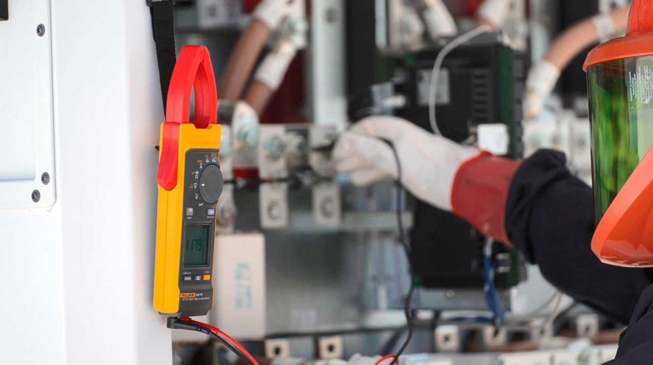 Fluke Pinza amperimétrica de verdadero valor eficaz con iFlex CAT III 1500 V 393 FC