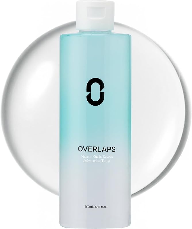 Tônico facial OVERLAPS com Ectoin 5000PPM, ácido hialurônico, pantenol e betaína, 250 mL