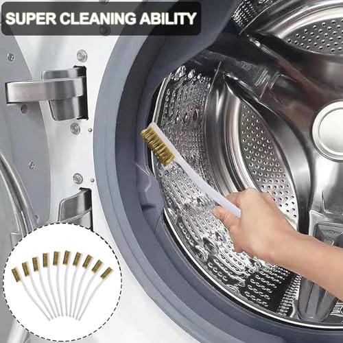 10 Stück Messingbürste, Messing Bürste, Messingbürste klein, Grillbürste Messing, Messingbürste Grill, Für 3d-Drucker, Rahmen, Türen Und Fenster Reiniger, Schmutz Schweißen Schlacken Rost