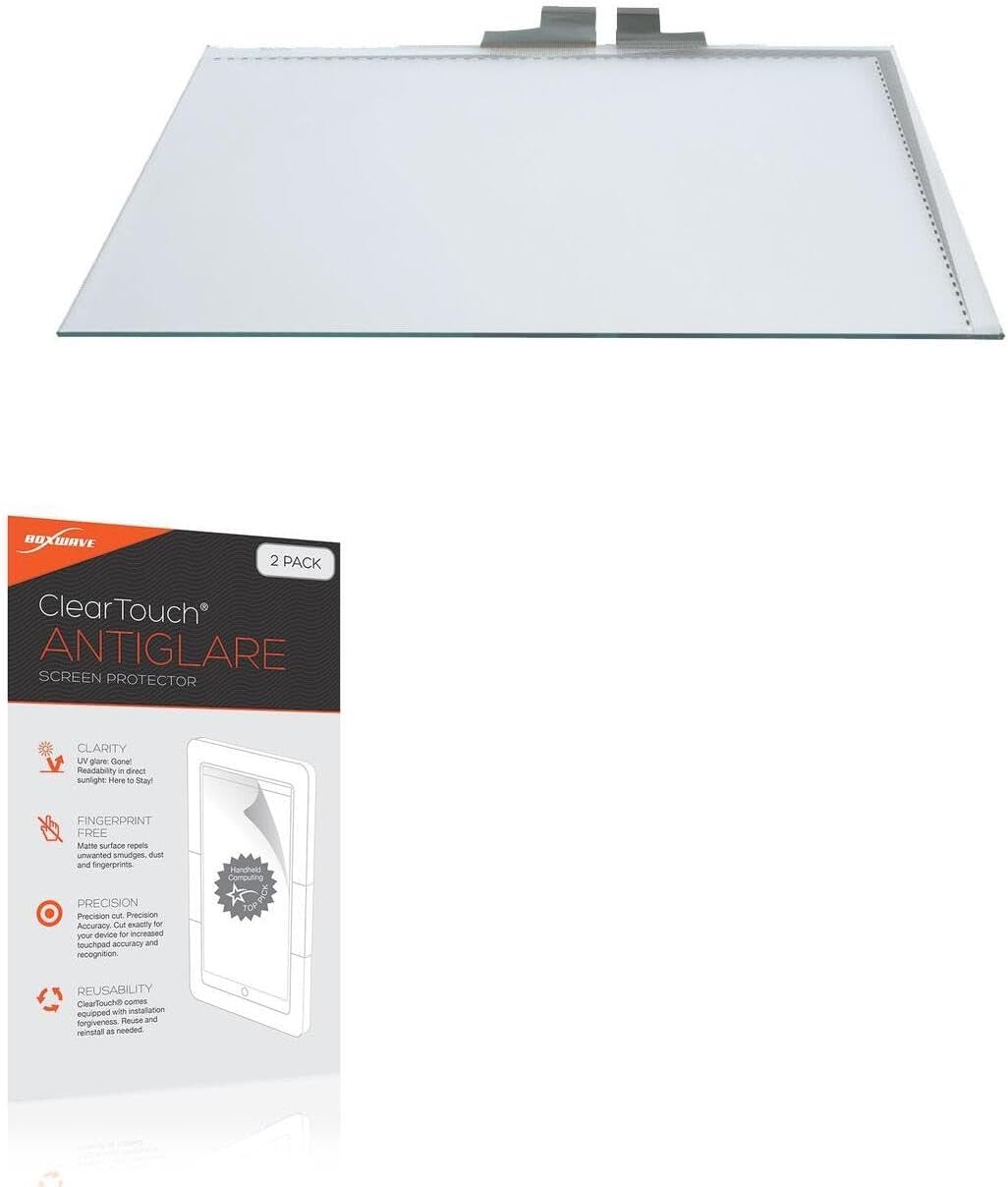 BoxWave Screen Protector Compatible With DMC DUS-104B060A (10.4 in) - ClearTouch Anti-Glare (2-Pack), Anti-Fingerprint Matte Film Skin