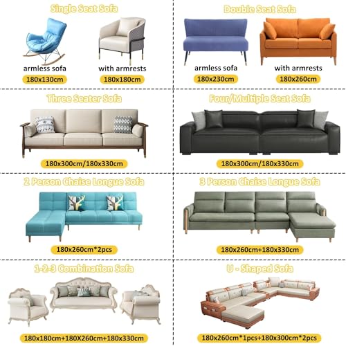 Housse de canapé universelle extensible et facile à installer - 8