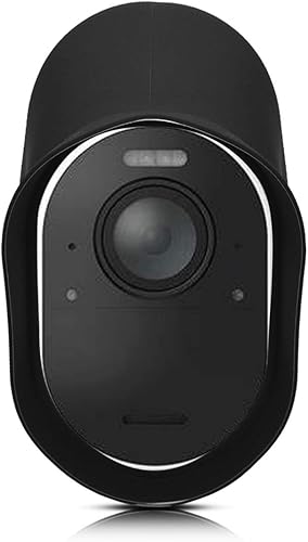 Miniatura 4 de kwmobile Funda de silicona compatible con Arlo UltraArlo Pro 3Pro 4, funda de silicona para cámara de seguridad para exteriores, color negro