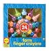 Alex Little Hands Farm Finger Crayons Kids Toddler Art and Craft Activity