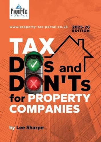 Tax Dos And Don'Ts For Property Companies 2025-26