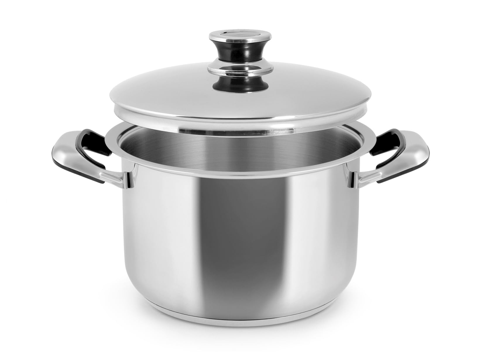 Pentola A Vapore In Acciaio Inox A 2 Livelli Con Coperchio In Vetro - Vaporiera Doppia Per Verdure E Pesce, Compatibile Con Induzione