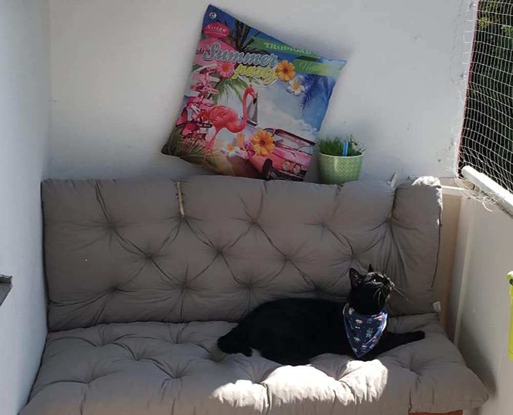 Huśtawka ogrodowa, huśtawka, hamak, gruba poduszka do siedzenia, na 2--3-osobową kanapę, duży taras, meble, zamiennik materaca, kolor pomarańczowy, 150 x 100 cm