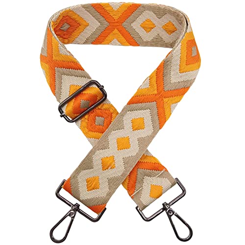 BLMHTWO Taschengurte Zum Wechseln，Taschengurt Verstellbarer Bestickter...