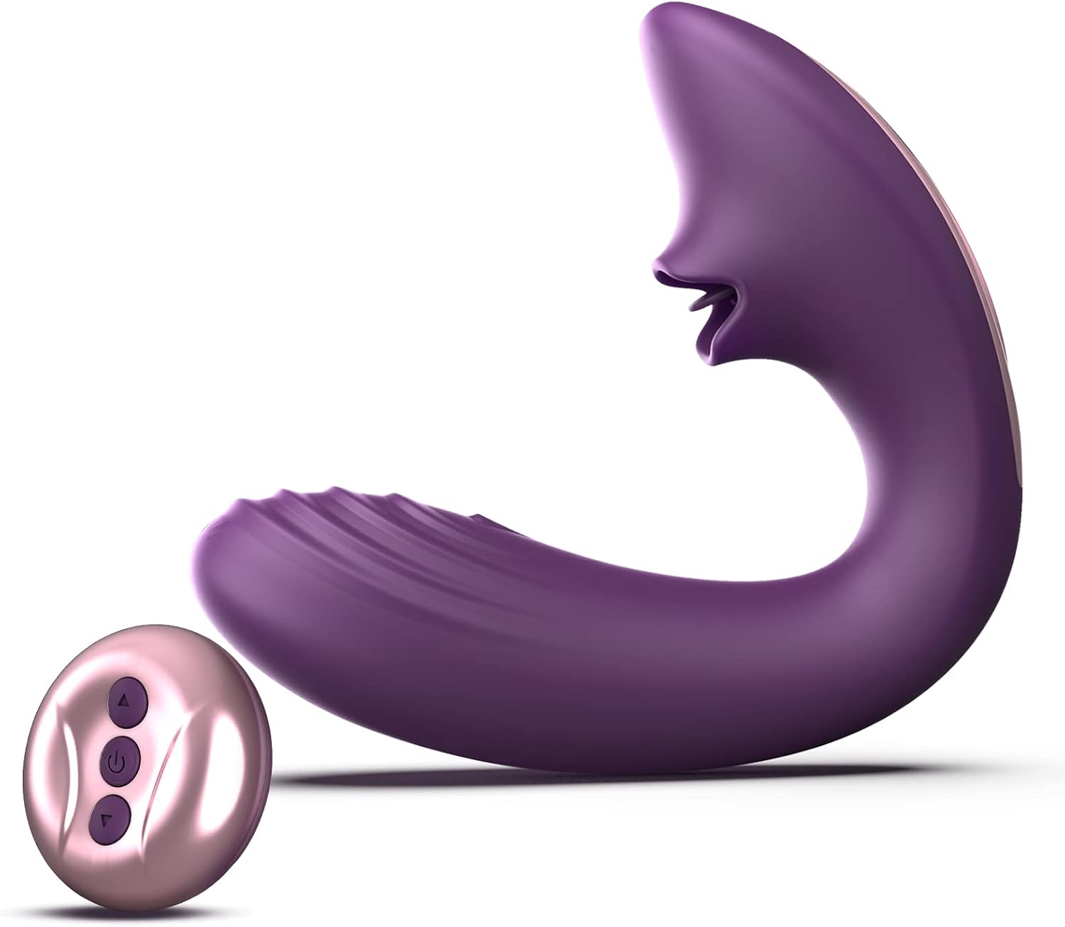 Tracy‘s Dog Adult Toys, Clitoral Licking G Spot Vibrator with 7 Licking & 10 Vibration Patterns for Clit G Spot Stimulation, Remote Control Adult Sex Toys Games for Women Couples (OG Lick)