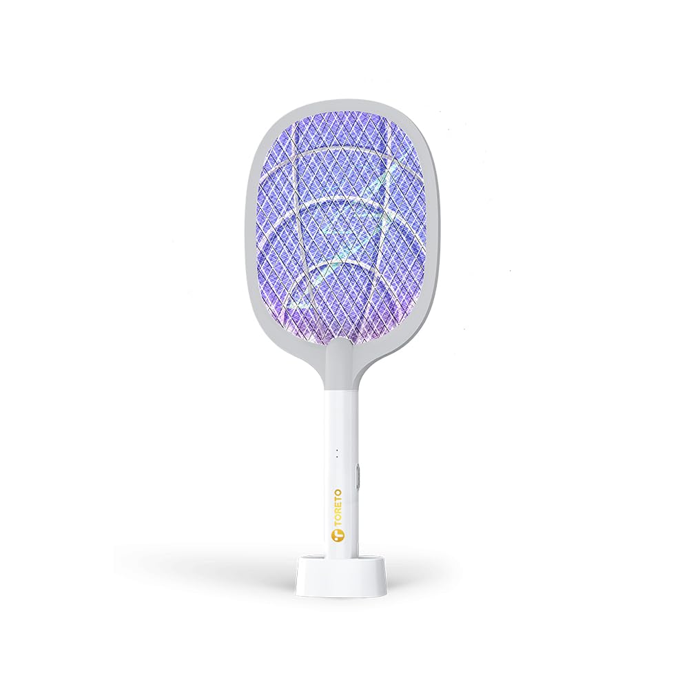 See full amazon price history chart for Toreto Mosquito Killer Racket Bat 1800 mAh Rechargeable Handheld Electric Mosquito Swatter with Swift Kill Teq, Charging Stand & Powerful Battery and LED Touch Panel (Grey) Toreto Mosquito Killer Racket Bat 1800 mAh Rechargeable Handheld Electric Mosquito Swatter with Swift Kill Teq, Charging Stand & Powerful Battery and LED Touch Panel (Grey) (B0D549XP9V) Amazon Price History, Amazon Price Tracker