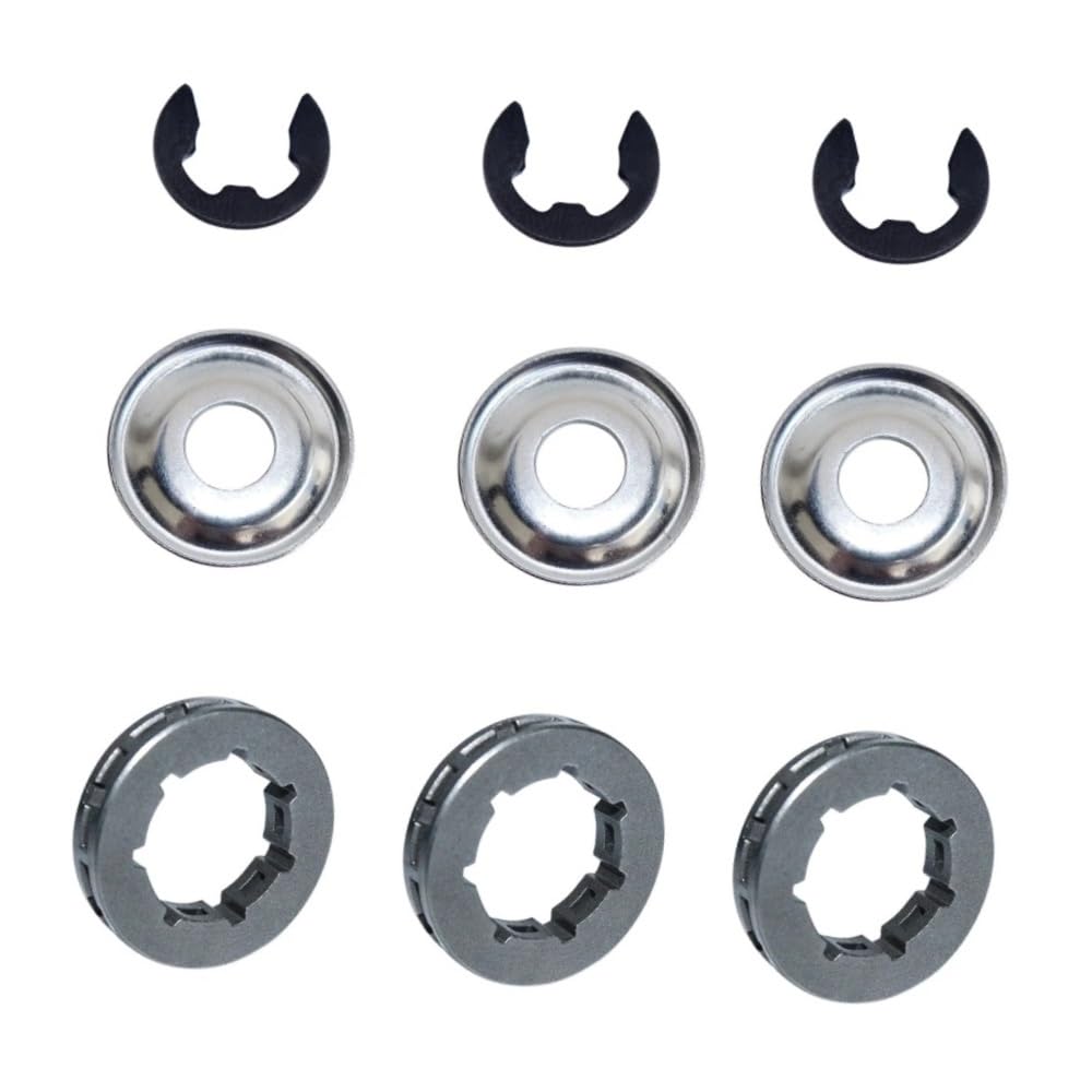Kit d'anneaux de pignon 325 à 7 dents pour optimiser la coupe de votre tronçonneuse