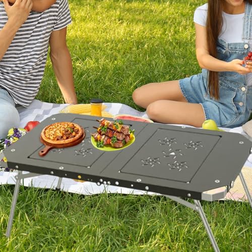 Table pliante portable ultra légère et compacte pour les loisirs - 4