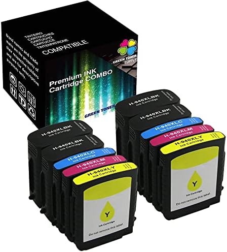 Cartucce Rigenerate Per Stampanti HP 4 Cartucce #940XL Per HP - Foto 8