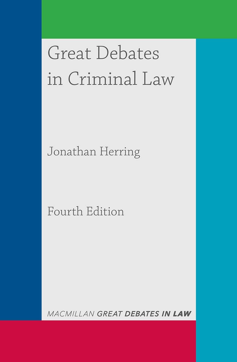 Great Debates in Criminal Law: 11