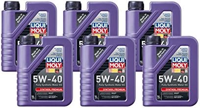 Liqui-Moly Synthoil High Tech 5W-40 Motor Oil - 6 Pack