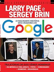 Capa de Guia Grandes Visionários - Larry Page e Sergey Brin, os criadores do Google