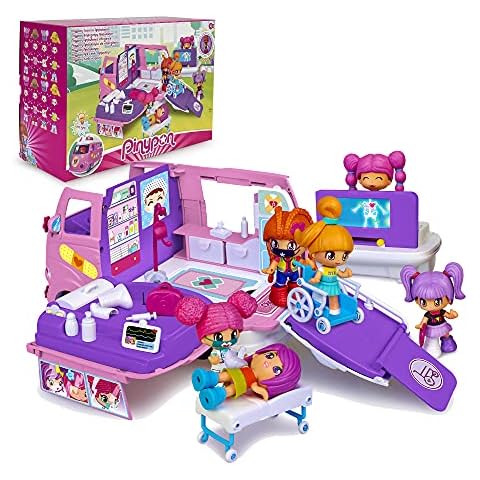 Pinypon 700016790 Ambulance Mini Dolls, Multicoloured Cover