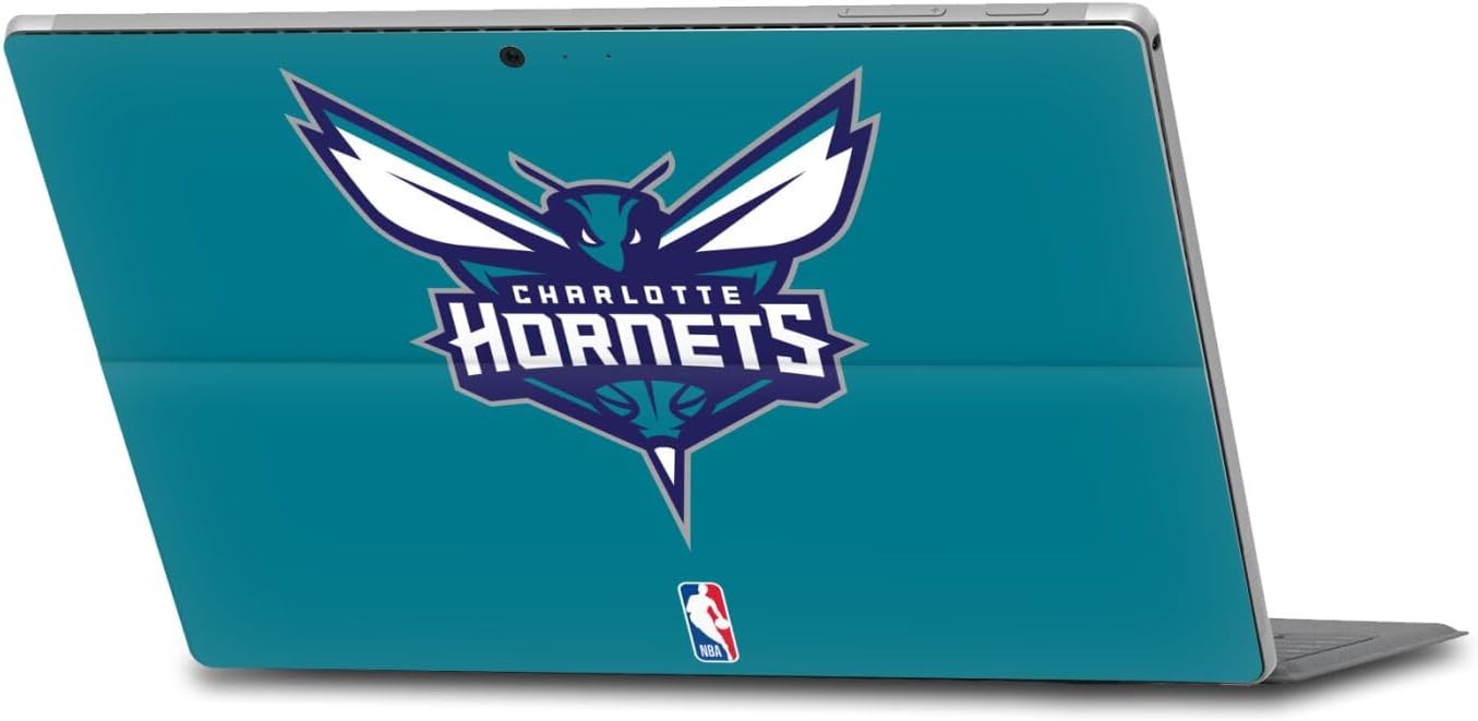 Head Case Designs Officially Licensed NBA Oversized Charlotte Hornets Logo Vinyl Sticker Skin Decal Cover Compatible with Microsoft Surface Pro 4/5/6