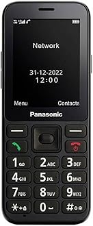 PanasonicKX-TU250 6,1 cm (2.4") 106 g Noir Téléphone pour seniors
