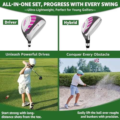 6-Piece Kids Golf Club Set