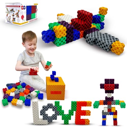 Mindoys Building Blocks - 96 PCS STEM Educational Building Blocks