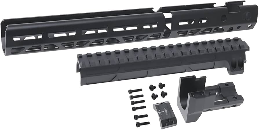 Amazon | CNC Production JM アルミCNC M-LOK ハンドガード 14.25