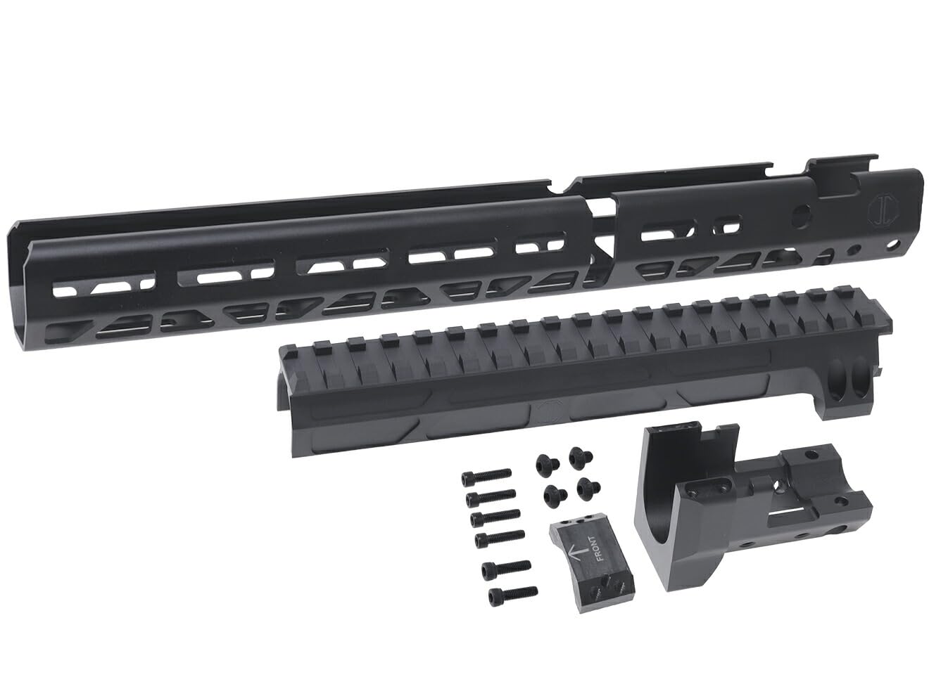 Amazon | CNC Production JM アルミCNC M-LOK ハンドガード 14.25