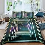 Conception de fermeture à glissière intime, entretien pratique et sans souci : soigneusement équipée d'une fermeture à glissière lisse, l'ouverture et la fermeture sont faciles et sans tracas, et retirer et laver la housse de couette n'est plus un problème. L'entretien quotidien est simple et efficace. Il peut être lavé en machine sans déformation ni décoloration. Il peut toujours être maintenu aussi propre que neuf, ce qui vous évite d'avoir à en prendre soin et à profiter d'une vie pratique.